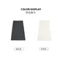 High Waist Plain Slit Midi A-Line Skirt