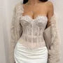 Lace Tube Corset Top