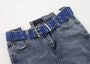 Double Eyelet Canvas Belt