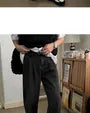 High Waist Washed Pleated Wide Leg Jeans