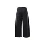 Mid Rise Plain Straight Leg Dress Pants