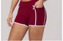 Plain Mock Two Piece Sport Bra Top