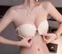 Detachable Strap Plain Front Closure Bandeau Bra