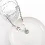 Hoop Pendant Chunky Chain Necklace