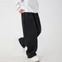 Drawstring Waist Plain Wide Leg Sweatpants