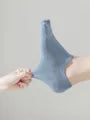 Set Of 2 Pairs: Plain Boat Socks