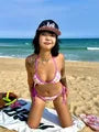 Set: Halter Plaid Bikini Top + Tie Side Bottom