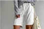 Low Rise Plain Shorts