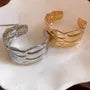 Textured Thick Bangle