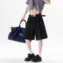 Low Rise Plain Studded Shorts