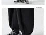 Drawstring Waist Plain Harem Sweatpants