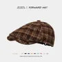 Plaid Flat Cap