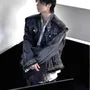 Stand Collar Washed Frayed Zip-Up Denim Jacket