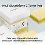 No.5+ Glutathione Vitamin-Niacinamide Concentrated Pad