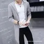 Plain Open Front Jacket