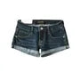 Low Rise Denim Hot Pants