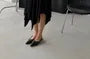 Elastic Waist Irregular Midi Skirt