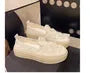 Platform Lace Slip-Ons