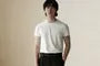 Short-Sleeve Crewneck Plain T-Shirt