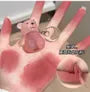Cute Bear Keychain Velvet Lip Mud - 6 Colors