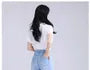 Mid Rise Washed Wide Leg Jorts