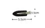 Polka Dot Acetate Hair Clip