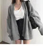 V-Neck Plain Cardigan