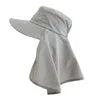 Veilna UPF50 Waterproof Wide Brim Sun Hat with Neck Flap