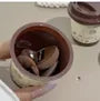 Coffee Mini Powder Puff
