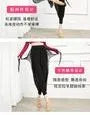 Dance Chiffon Cropped Harem Pants