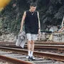 Crew Neck Plain Tank Top