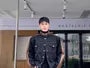 Two Tone Patchwork Denim Single-Breasted Jacket