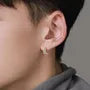 Plain Double Hoop Earring