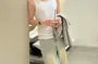Crewneck Plain Tank Top