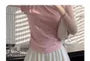 High Rise Plain Mini A-Line Skirt