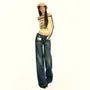 Low Waist Washed Wide Leg Jeans (Various Designs)