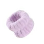 Set Of 2: Plain Fleece Wristband