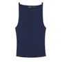 Sleeveless Plain Knit Mini Bodycon Dress