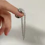 Alloy Chain Magnetic Clothing Pin