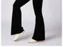 Sleeveless Plain Backless Flared Jumpsuit