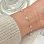 Rhinestone Alloy Bracelet