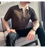 Short-Sleeve Two Tone Polo Shirt
