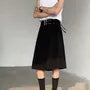 High Waist Pleated Wide Leg Shorts With Double Belt