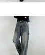 Details Washed Wide-Leg Jeans