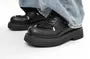 Platform Panel Lace Up Shoes