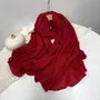 Plain Linen Cotton Shawl