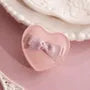 Heart Shaped Marshmallow Powder Puff