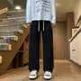 Drawstring Waist Loose Fit Sweatpants