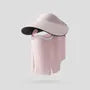 Set: Sun Protection Visor + Mask