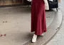 Spaghetti Strap Plain Slim-Fit Dress